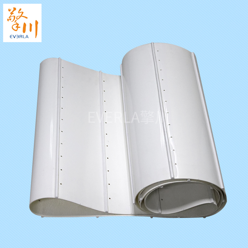 加導(dǎo)條打孔食品pvc<a href='http://m.ontimecarpet.com/shusongdai/' target='_blank'><u>輸送帶</u></a>