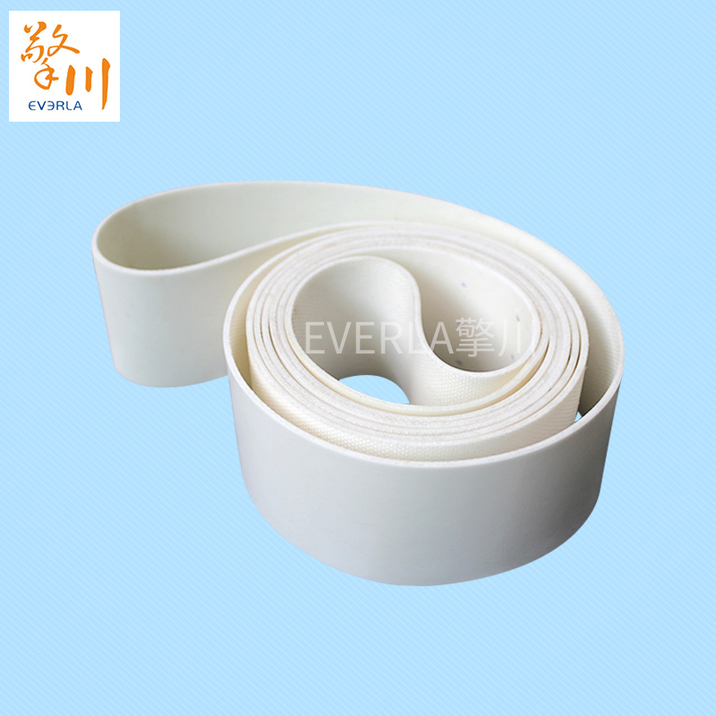 白色<a href='http://m.ontimecarpet.com/shusongdai/shipin/' target='_blank'><u>食品輸送帶</u></a><a href='http://m.ontimecarpet.com/shusongdai/guijiao/' target='_blank'><u>硅膠輸送帶</u></a>